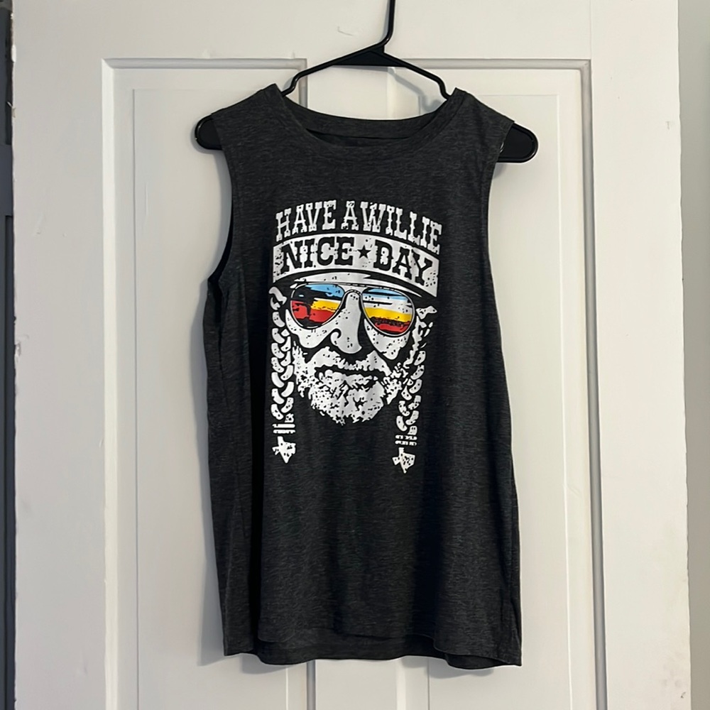 Willie Nelson Tank Top